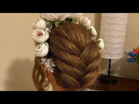 ASMR  Bridesmaids Hairstyle | Hairstyling | Perfectionist - Hair Fixing - Finishing Touches 🌹🤣