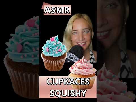 ASMR CUPCAKES SQUISHY #asmr #ASMR #asmrespañol #asmrargentina #flordeankhasmr