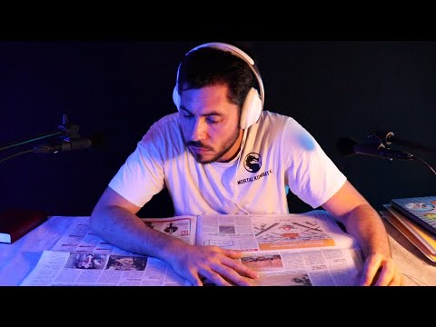ASMR PAGE TURNING - NO TALKING