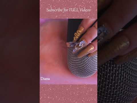 ASMR Fluffy Material Scratching with Mic ❤️ #asmr  #shorts