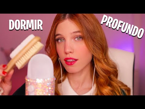 ASMR TE AYUDO A DORMIR con sonidos relajantes ✨ Dormir profundo 💆🏼‍♀️