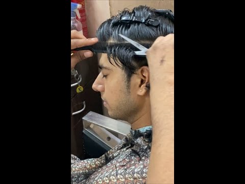 Very Satisfying Relaxing Hair Cut ASMR #shorts