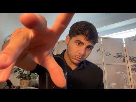 ASMR Mouth Sounds + Hand Movements (visual triggers)