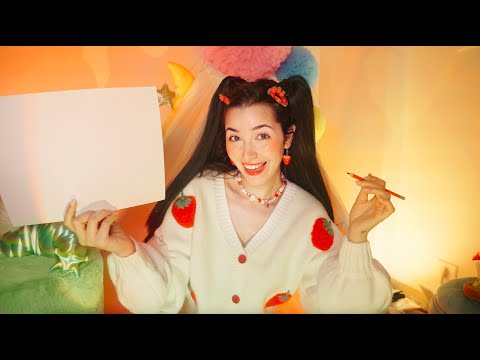 ASMR for children ✨ Learn how to draw manga!