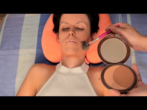 ASMR RP ⚰️ Maquillando un cadáver 💀 Tanatoestética (en español) ft Virginia