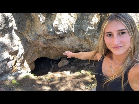 ASMR explore with me(caves, old structures) ⋆˙⟡