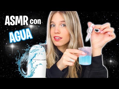 ASMR CON AGUA 💧 Sonidos líquidos para dormir rápido 💤