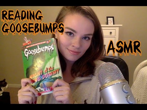 CHANNEL UPDATE + Soft Spoken Goosebumps Reading Part 2 ASMR