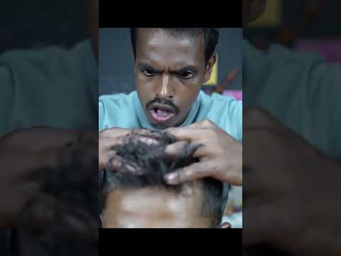 Incredible Head And Body Massage ASMR | Neck Cracking Head Massage #shorts #strongwristbarber