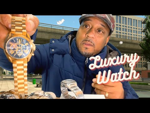 Asmr Luxury Watch Street Salesman Roleplay | Male Personal Attention