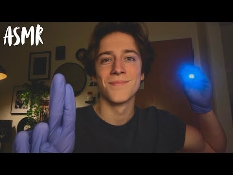 ASMR Soft Spoken Cranial Nerve Exam