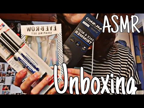 ASMR unboxing de coisas aléatorias 💖