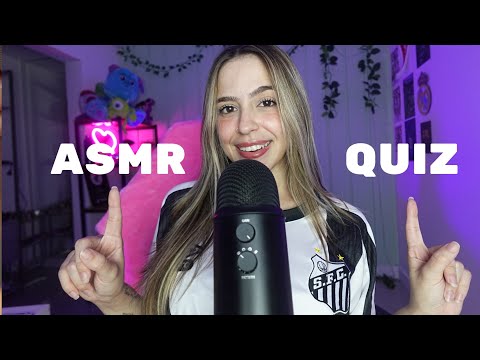 ⚽️ASMR QUIZ do Santos✨ O quanto você sabe sobre o SANTOS?
