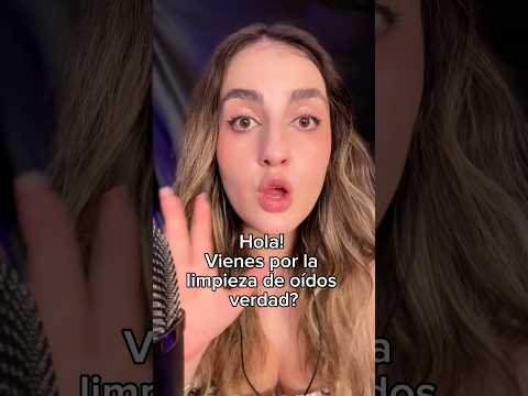 Limpieza de oídos 👂 #asmr