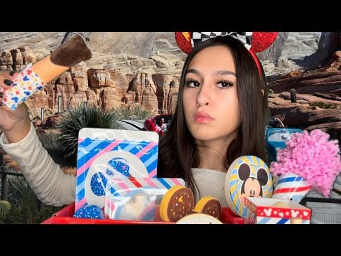 ASMR| RUDE worker at the DISNEYLAND snack shack 🙄