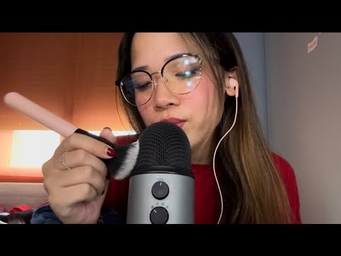 ASMR ESPAÑOL- Te Dormirás Después de ver Este Vídeo😴(mouth sounds, brushing, tapping…)