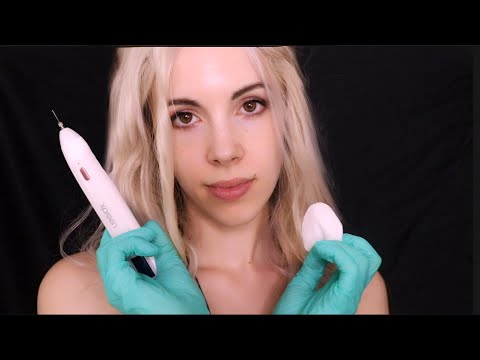 ASMR Wannabe Dermatologist Mole Removal - Gloves, whispering