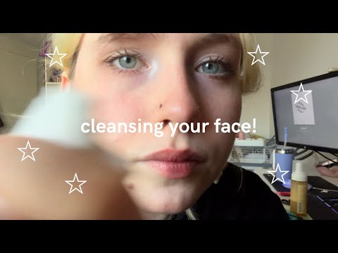 lofi asmr! [subtitled] pimple/blackhead plucking!