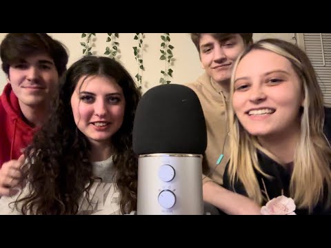 My Friends Try ASMR!