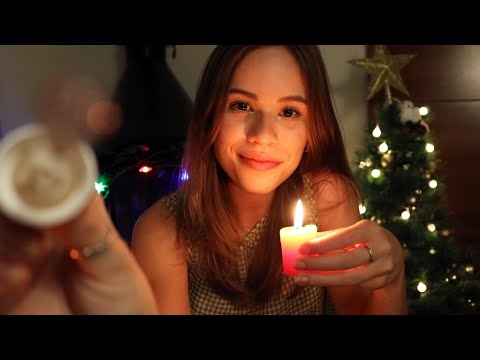 ASMR RELAXANTE CEIA DE NATAL COM VOCÊ