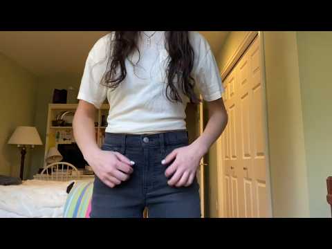 ASMR FAST JEAN SCRATCHING
