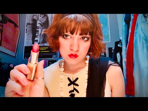 asmr ~ doing your makeup for an art film (it’s 1966)