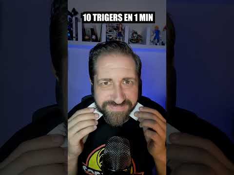 ASMR 10 Triggers en 1 Minuto ⏱️ Sonidos Satisfactorios para Relajarte