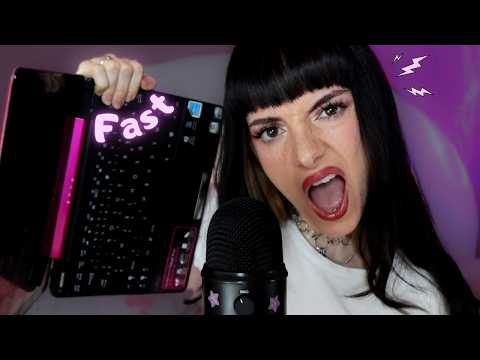 FAST & AGRESSIVE ASMR 💥 Pour SURSTIMULER ton cerveau !!