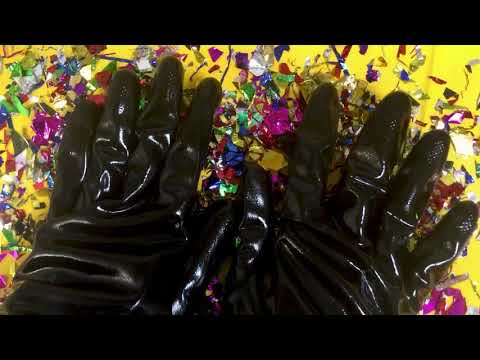 RUBBER GLOVES 🤚 With OIL 💦  PARTY  ANNIMAL 🎉   [[ASMR]]
