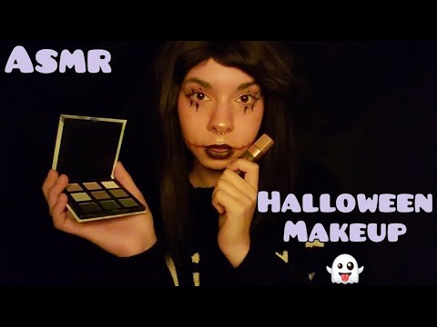 ASMR ◇ Doing your halloween make-up 👻 💫