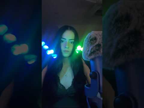 ASMR light gloves & mouth sounds 🌌 #asmrlighttriggers #mouthsounds