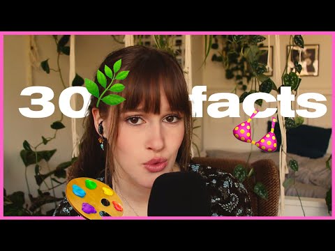 ASMR | 30 facts about me [german | deutsch ]