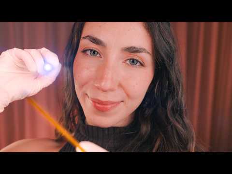 ASMR Detailed Ear Cleaning and Hearing Check | Ear Brushing, Cotton Swab, Cleaning Foam