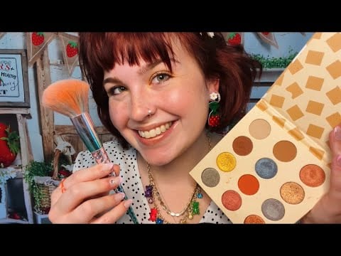 ASMR Get Ready With Me 💋💄💤(personal attention, tingly triggers, layered sounds)