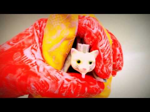 RUBBER💛 GLOVES💜 COLORFUL💚 CLEANING💙 QUARTET  [[ASMR]]