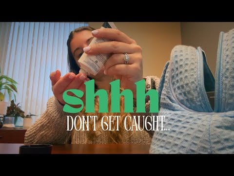 shhh..don't get caught 🤫 || ASMR at Work || no talking || lo-fi