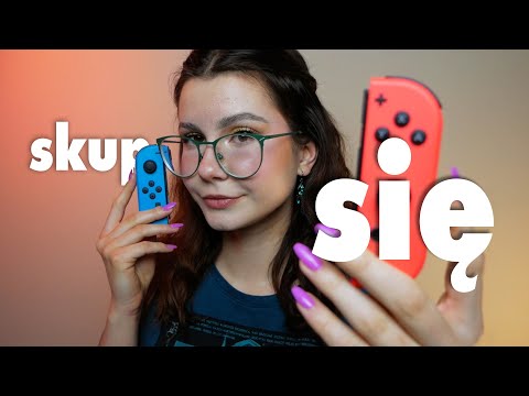 ASMR PO POLSKU • skup się i wykonuj moje polecenia ☝🏼 (follow my instructions for sleep) • szept