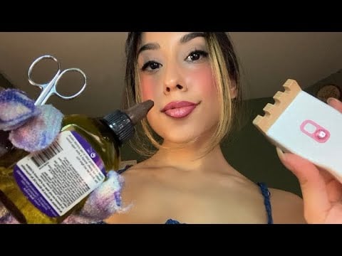 ASMR Beard Trim & Shave Role play 🧔💈Barbershop