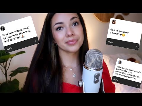 ASMR - Girl Talk Q&A ❤️