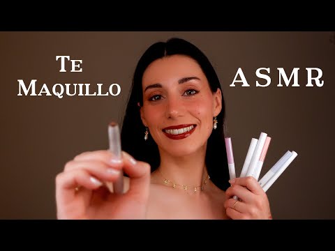 ASMR TE MAQUILLO 💗💄 & Unboxing 💤 Roleplay en Español ✨ Atención Personal