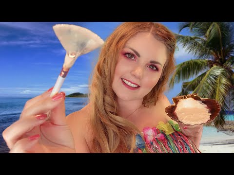 ASMR Strand Spa: Massage, Face Treatment & Friseur (Wellness Roleplay Deutsch)
