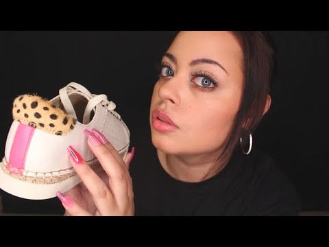 ASMR| Shoe Collection (Tapping, Scratching, Whispering) FOR SLEEP