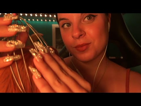 ASMR masajeando tu cabeza para quitarte el insomnio 😴