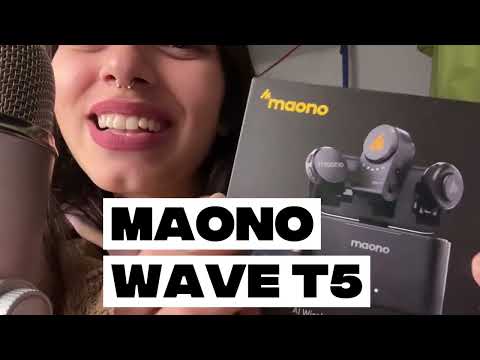 ASMR Unboxing Nuevo Micrófono Maono T5| Únicos e inigualables| SOFIWI