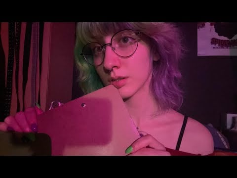 ASMR obsessed girl ask you questions and confess…