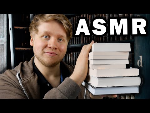 ASMR | Meine LIEBLINGSBÜCHER vorgestellt! (Vorlesen, Tapping, Page turning) auf Deutsch/German