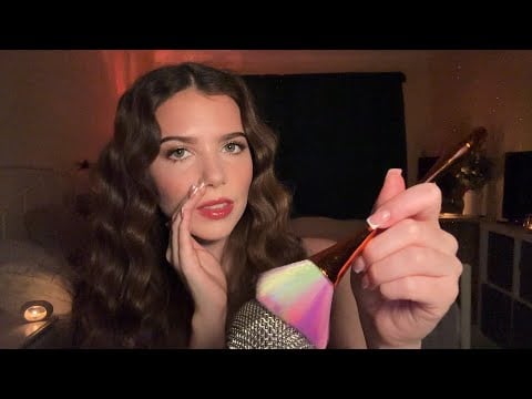 ASMR Mouth Sounds and Mic Brushing *Super relaxing*