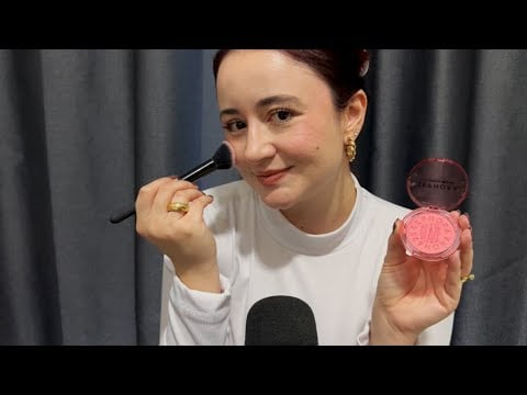 ASMR: ME MAQUIANDO I TESTANDO COMPRINHAS DA SEPHORA