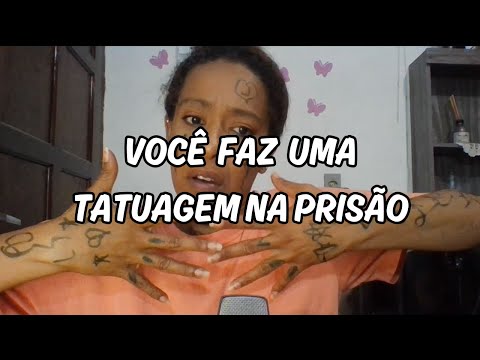 DEIXE QUE EU FAÇO SUA TATUAGEM NA PRISÃO  #asmr #humor