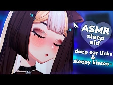 【ASMR】Deep Ear Licks & Sleepy Kisses~ ♡ 3 Hours of Cozy Ear-to-Ear Attention for Sleep / Study 🤍